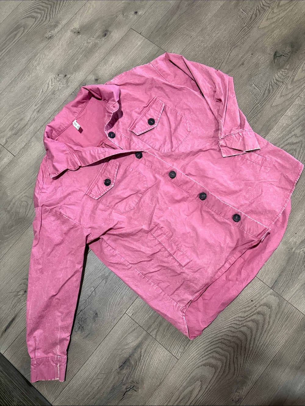 Zenana Outfitters Rose-Pink Utility Jacket